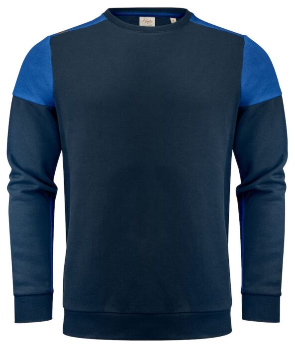 Printer Prime Crewneck Sweater Marine/Kobalt