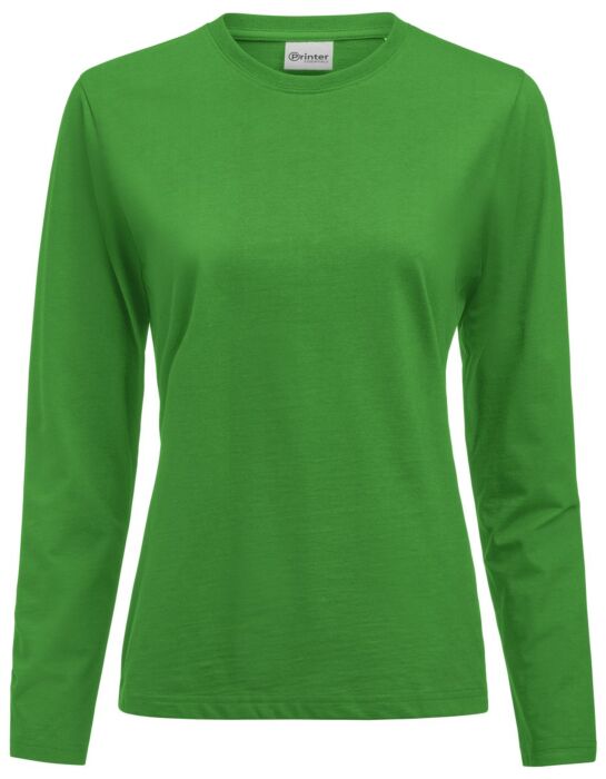 Printer Heavier Pro L/S T-Shirt Dames Frisgroen