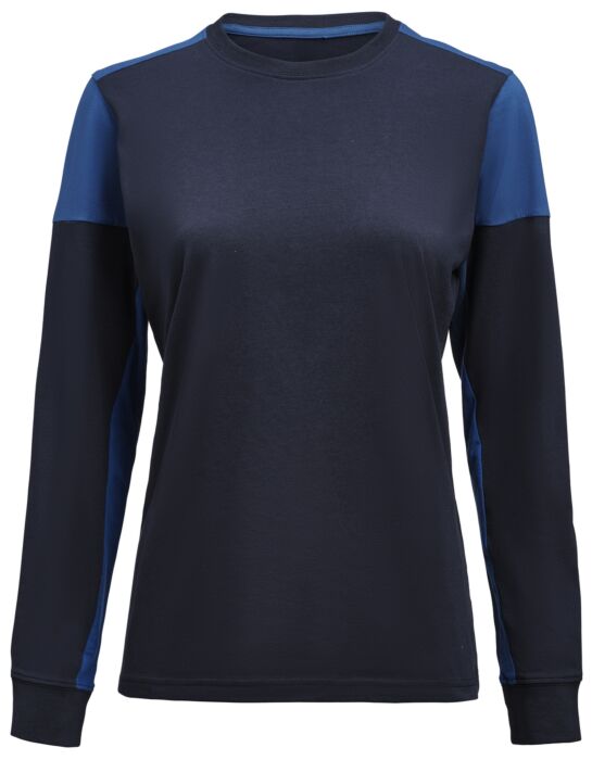 Printer Prime T-Shirt Long Sleeve T-Shirt Dames Marine/Kobalt