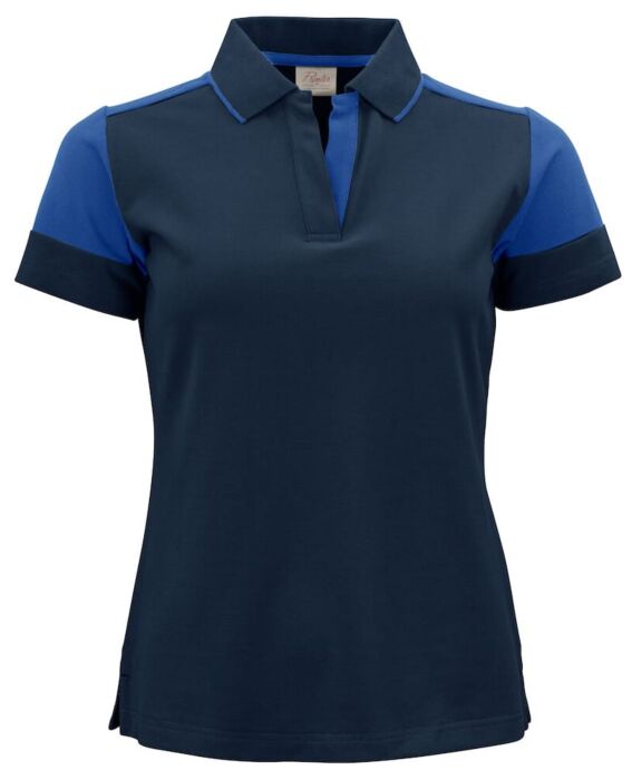 Printer Prime Polo Dames Marine/Kobalt