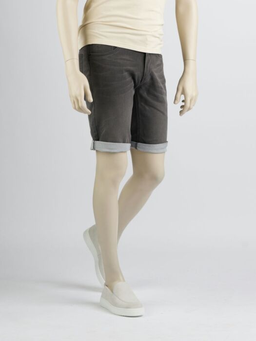 247Jeans Elm Short J04 Medium Grey Denim Used Men Slim Fit