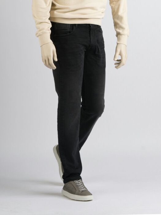 247Jeans Palm Slim SL58 Dark Grey Denim Used Men Slim Fit