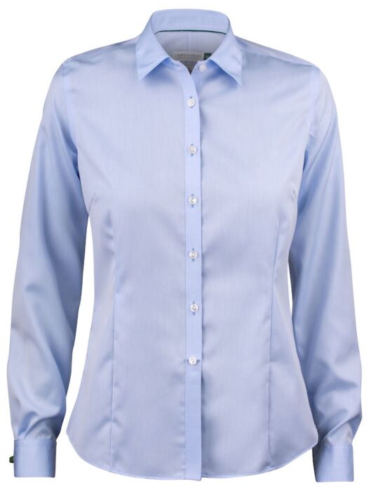 J.Harvest & Frost Gb01 Twill Hemd Dames Hemelsblauw