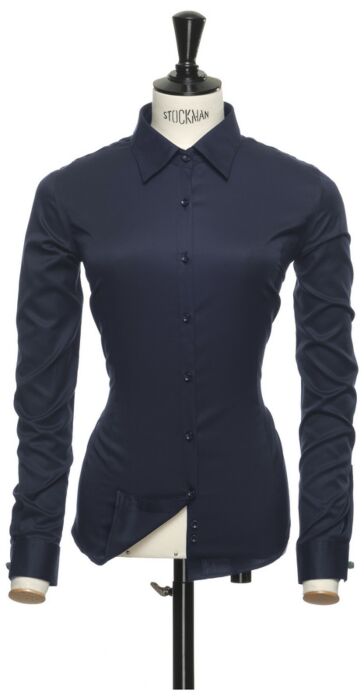J.Harvest & Frost Gb01 Twill Hemd Dames Marine