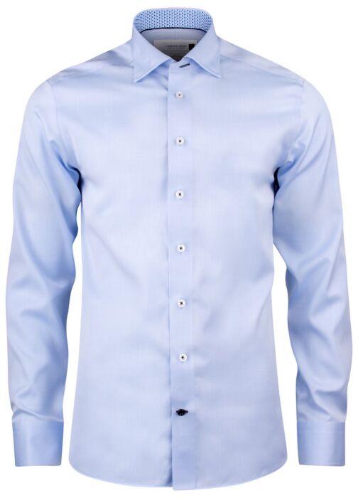 J.Harvest & Frost Red Bow 122 Slim Fit Hemelsblauw