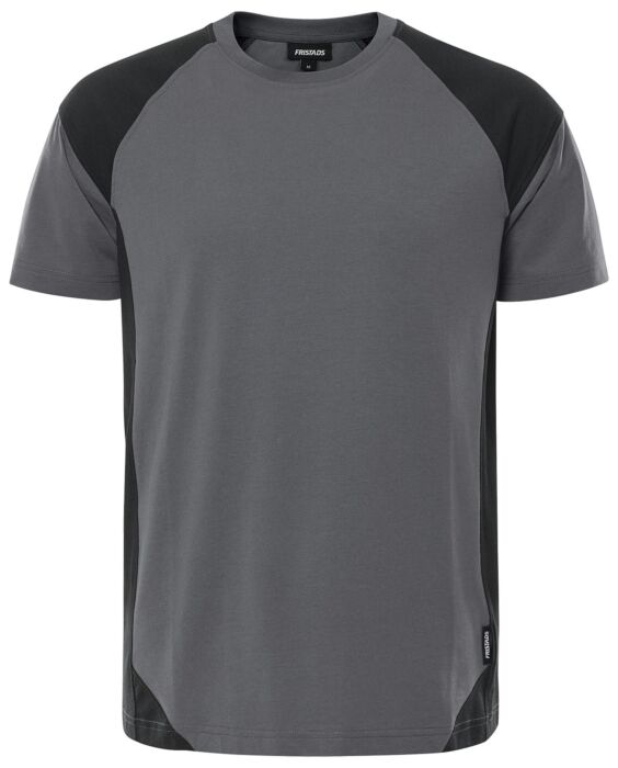 Fristads Heavy T-shirt 7046 GTM Grijs/Zwart