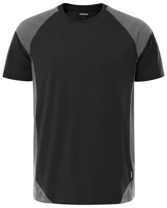 Fristads Heavy T-shirt 7046 GTM Zwart/Grijs