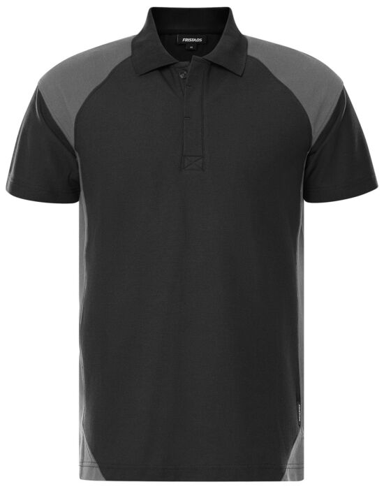 Fristads Heavy poloshirt 7047 GPM Zwart/Grijs