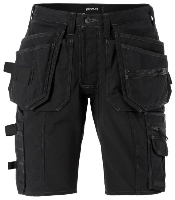 Fristads Korte stretchbroek 2532 GCYD Zwart