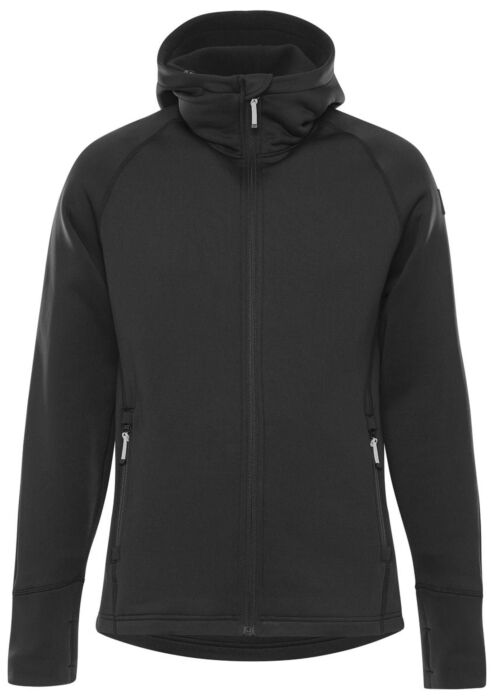 Fristads Cobalt Polartec® power stretch® hoodie dames Zwart