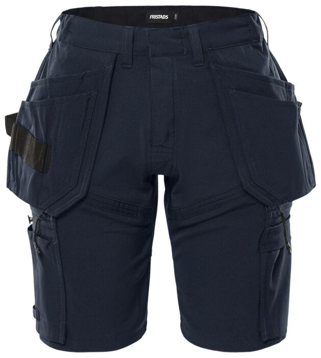 Fristads Werkshorts stretch dames 2601 GLWS Donker Marineblauw