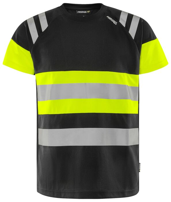 Fristads High vis T-shirt klasse 1 7880 GPST Hi-Vis Geel/Zwart