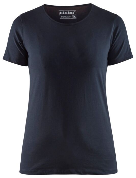 Blåkläder 3304-1029 Dames T-shirt slim fit Donker marineblauw