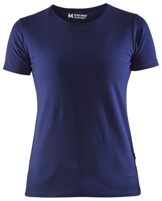 Blåkläder 3304-1029 Dames T-shirt slim fit Marineblauw