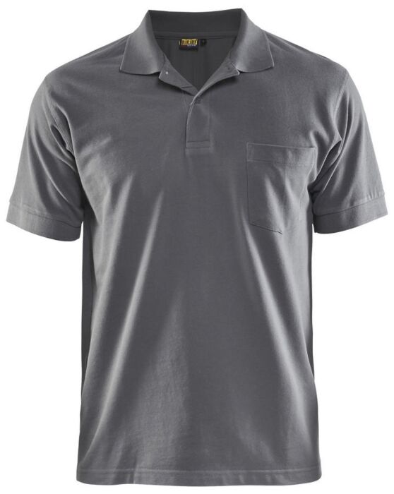 Blåkläder 3305-1035 Piqué Polo Grijs