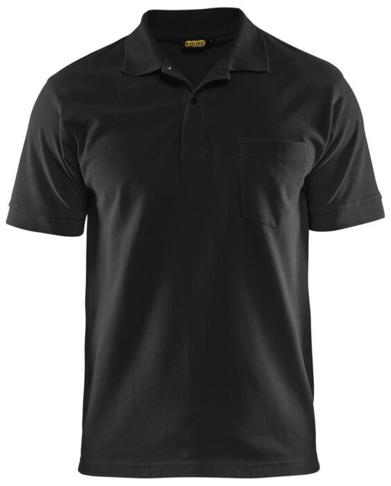 Blåkläder 3305-1035 Piqué Polo Zwart