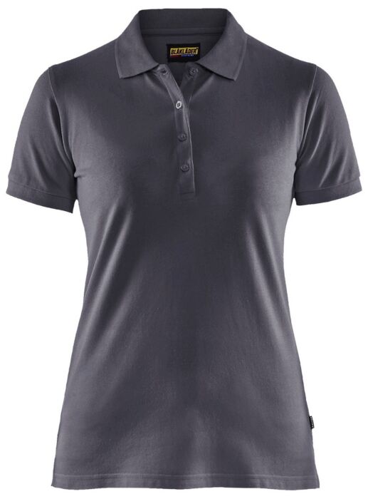 Blåkläder 3307-1035 Dames Piqué Polo Medium grijs