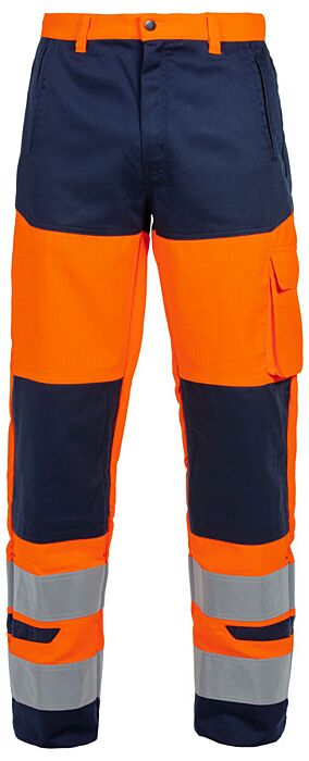 Hydrowear Melrose Multinorm Broek Fluor Oranje/Marine