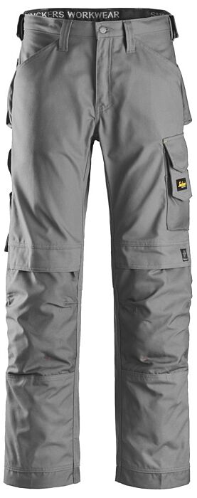 Snickers 3314 Canvas+ Werkbroek Grijs