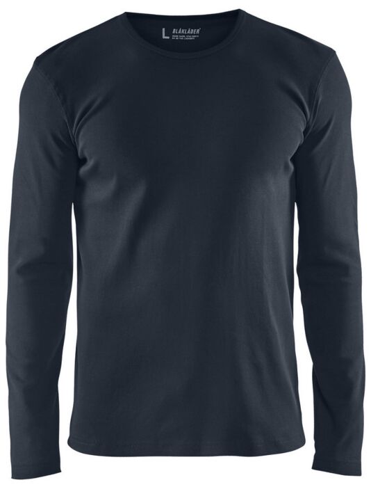 Blåkläder 3314-1032 T-shirt lange mouwen Donker marineblauw