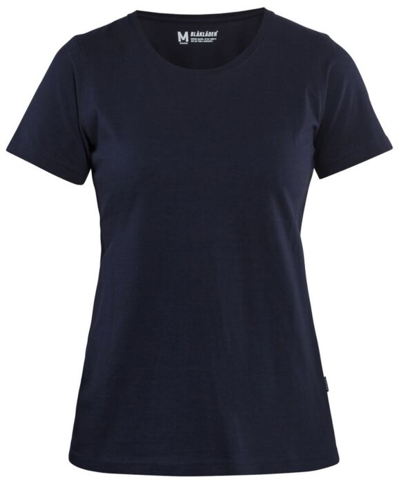 Blåkläder 3334-1042 Dames T-shirt Marineblauw