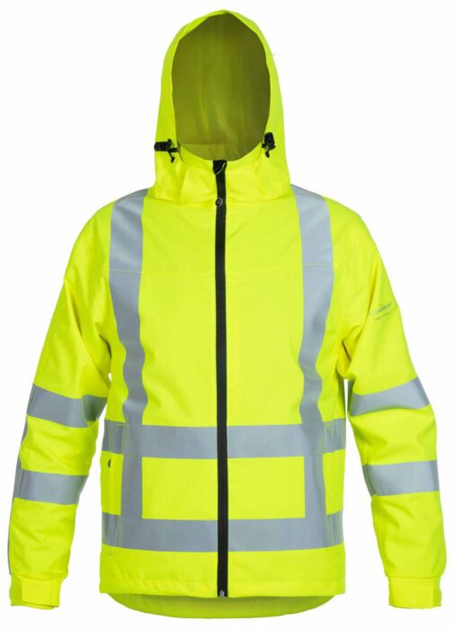 Hydrowear Boston Regenjack Fluor Geel