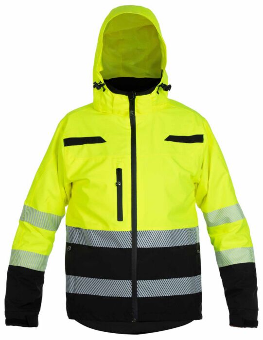 Hydrowear Boston Regenjack Fluor Geel/Zwart