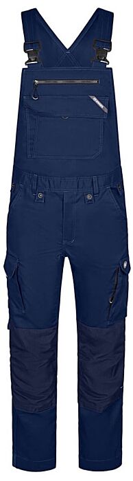 F. Engel 3360 X-treme Strechable Bib Overall Blue Ink