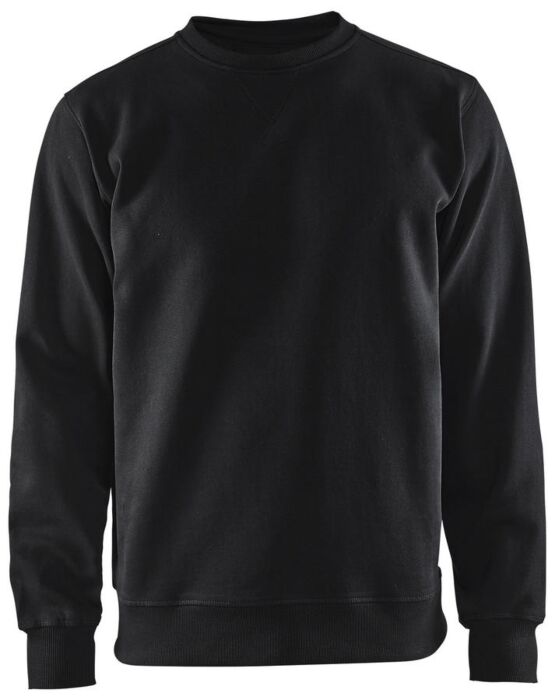 Blåkläder 3364-1048 Sweatshirt Jersey ronde hals Zwart
