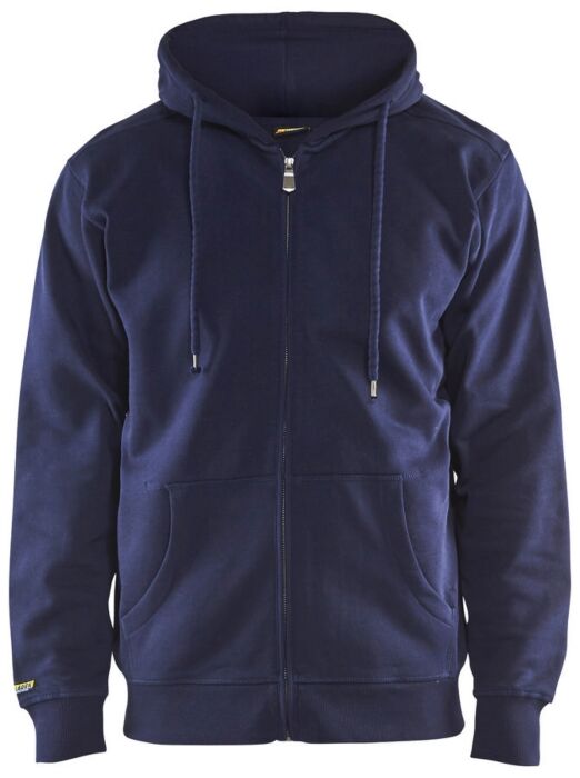 Blåkläder 3366-1048 Hooded sweatshirt met rits Marineblauw
