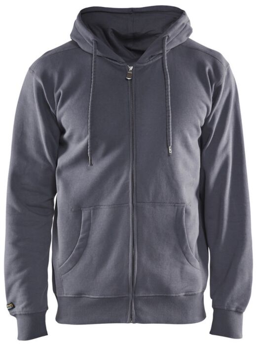 Blåkläder 3366-1048 Hooded sweatshirt met rits Grijs