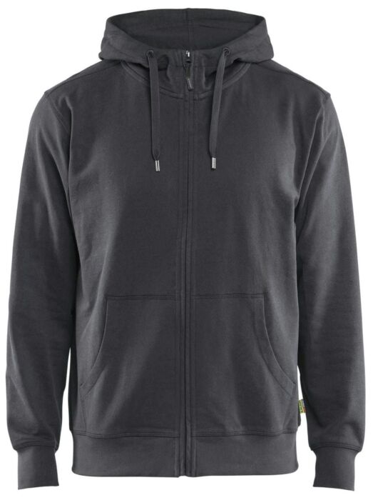 Blåkläder 3366-1158 Hooded Sweatshirt met rits katoen Medium grijs