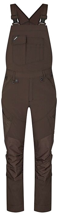 F. Engel 3369 X-treme Stretch Bib Overall Mocha Brown