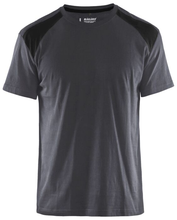 Blåkläder 3379-1030 T-shirt Medium grijs/Zwart