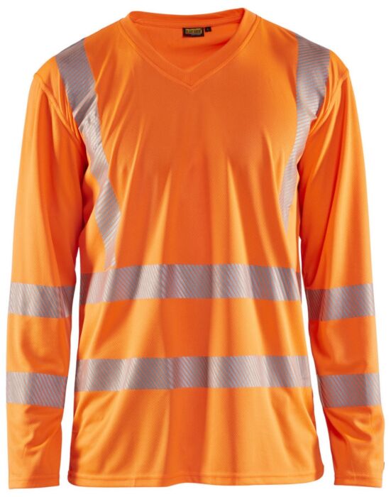 Blåkläder 3385-1013 UV-T-shirt lange mouwen High Vis High Vis Oranje