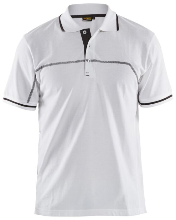 Blåkläder 3389-1050 Poloshirt Wit/Donkergrijs