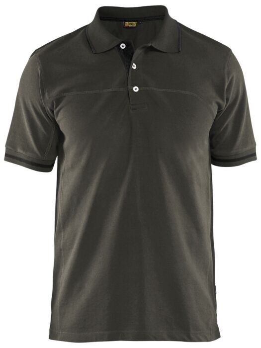 Blåkläder 3389-1050 Poloshirt Groen/Zwart