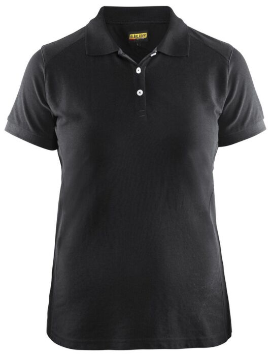 Blåkläder 3390-1050 Dames poloshirt Zwart