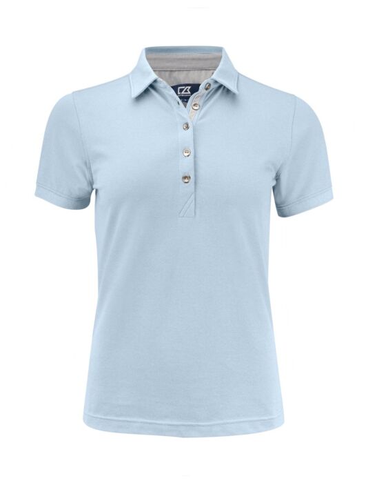 Cutter & Buck Advantage Premium Polo Dames Hemel-Blauw