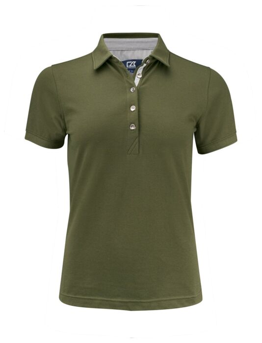 Cutter & Buck Advantage Premium Polo Dames Ivy Groen