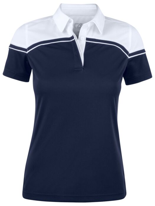 Cutter & Buck Seabeck Polo Dames Dark Navy/Wit