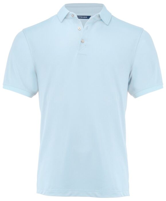 Cutter & Buck Virtue Polo Solid Heren Hemel-Blauw