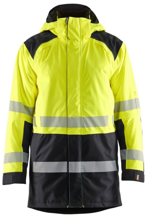 Blåkläder 4457-1987 Winterparka High Vis High Vis Geel/Zwart
