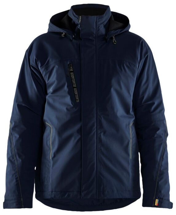 Blåkläder 4484-1917 Lichtgewicht winterjas 4-weg stretch Donker marineblauw/Zwart