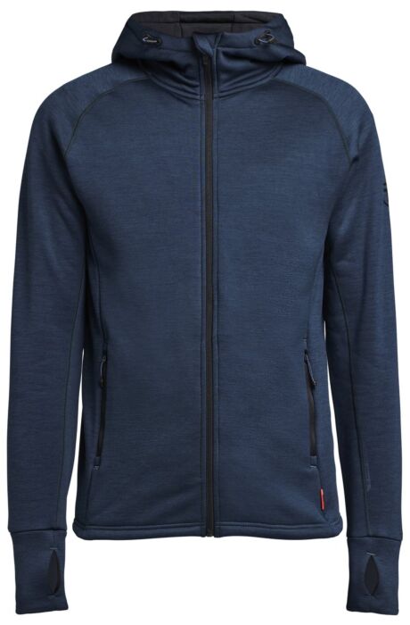 Tenson Txlite Hoodie Zip Men Heren Donkerblauw