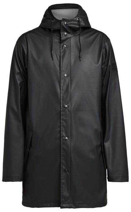 Tenson Apelviken Rain Coat Men Heren Zwart