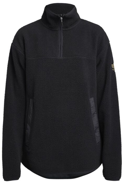 Tenson Yoke Half Zip Women Dames Zwart