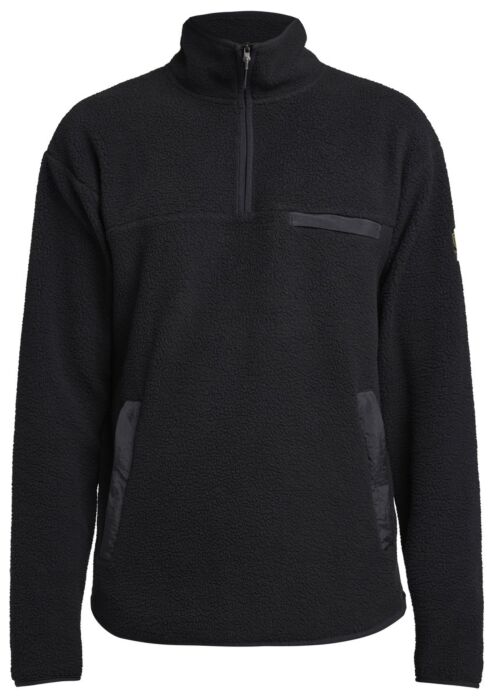 Tenson Yoke Half Zip Men Heren Zwart