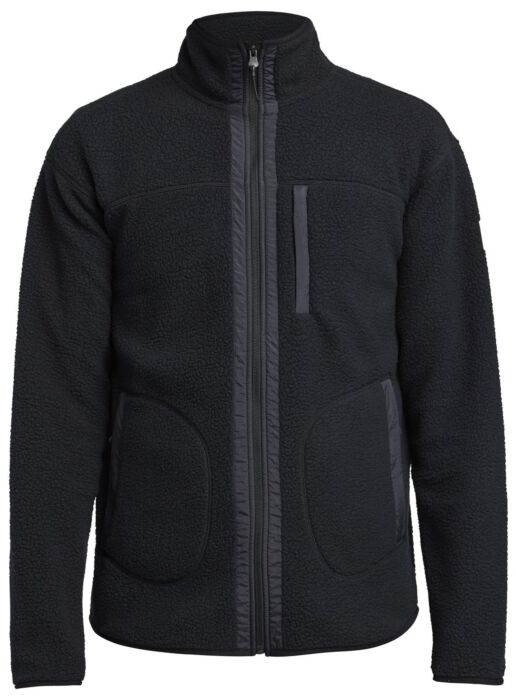 Tenson Yoke Full Zip Men Heren Zwart