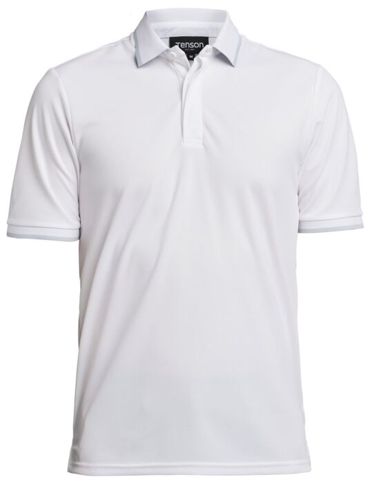 Tenson Txlite Quick Dry Polo Men Heren Wit